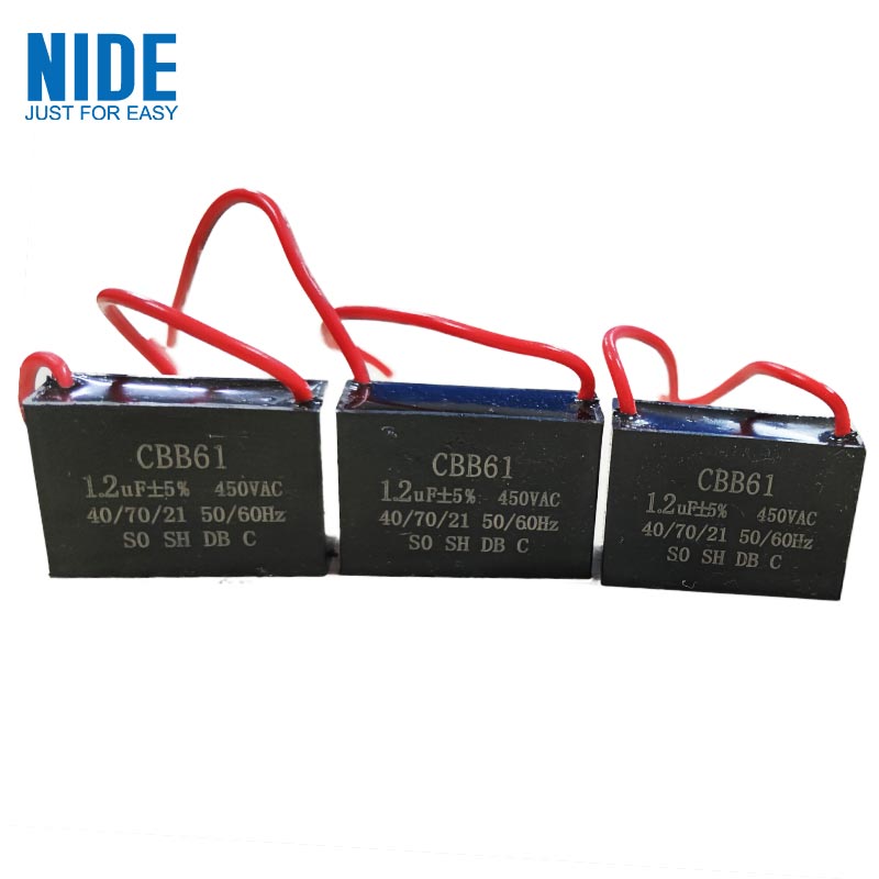 1.2UF CBB61 Fais Ntxuam Capacitor