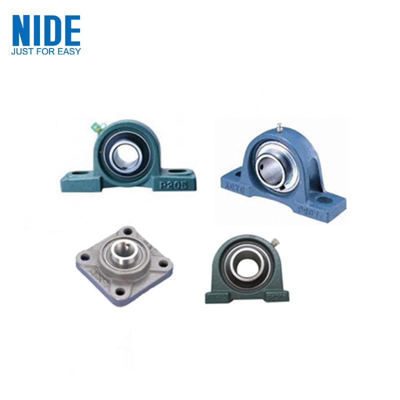 Mini sib sib zog nqus Groove Pob Flange Bearing