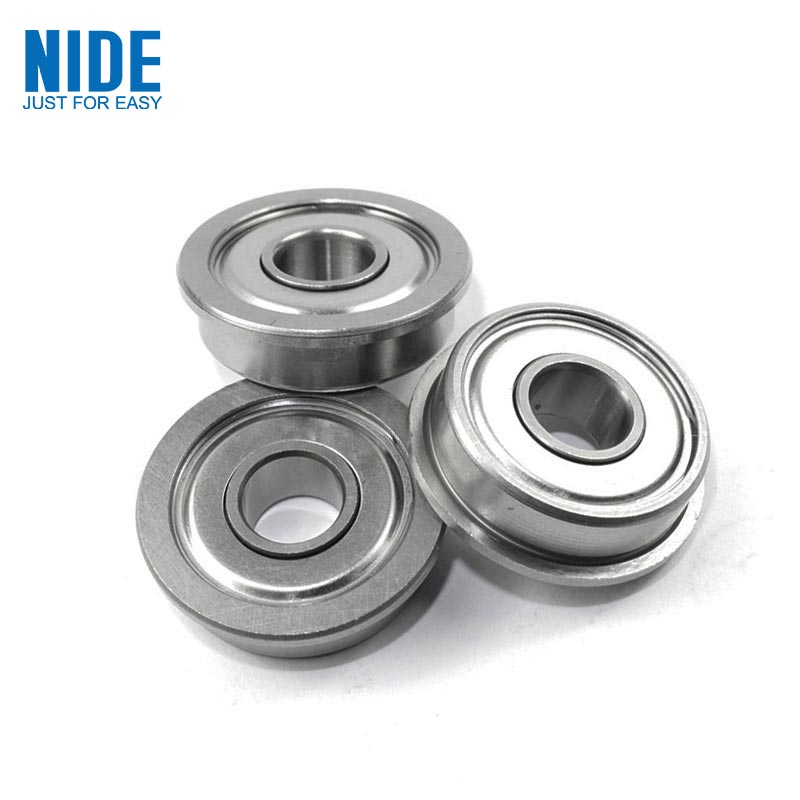 Stainless hlau Flange Bearing